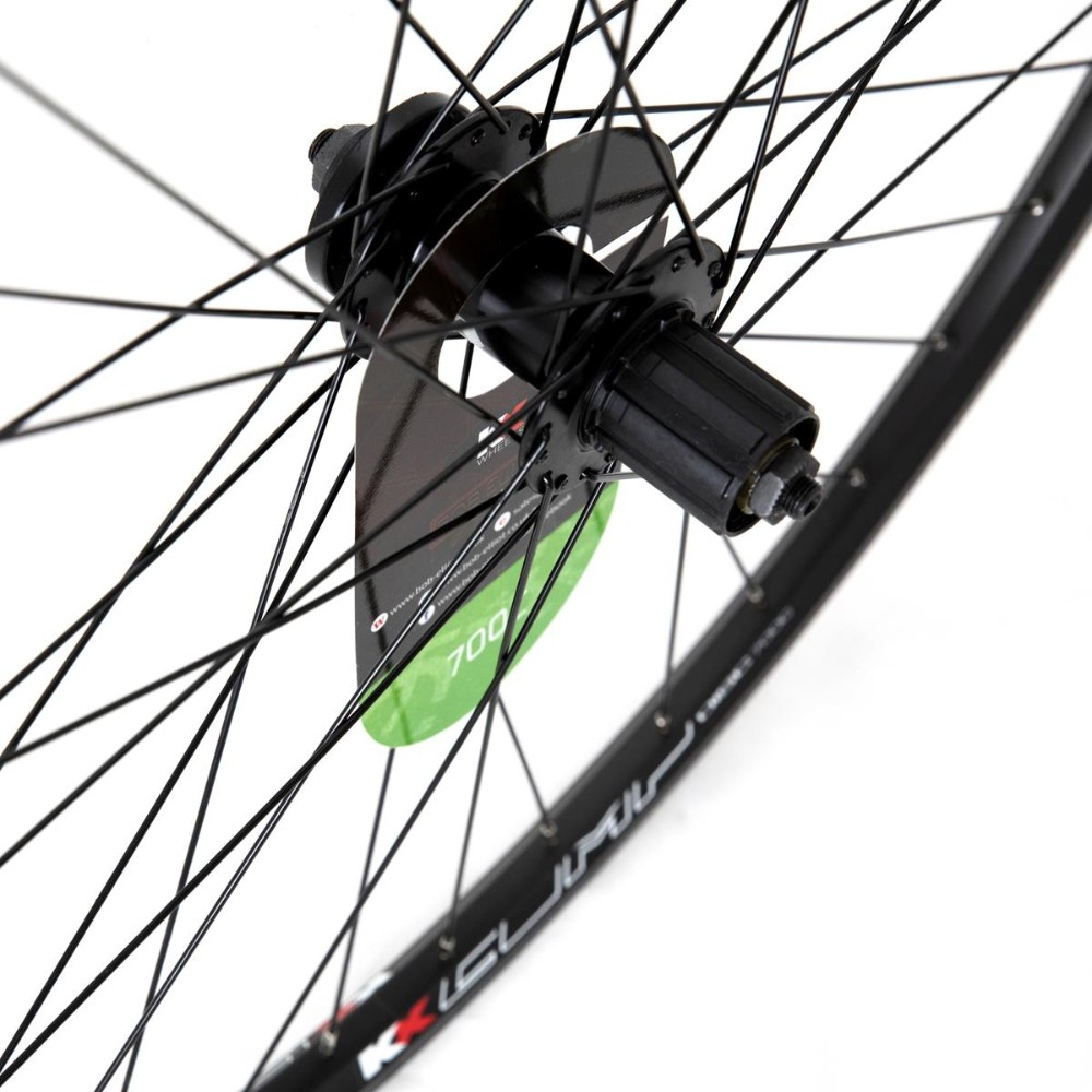 Hybrid Doublewall Q/R Cassette Disc Brake Rear 700c Wheel image 1