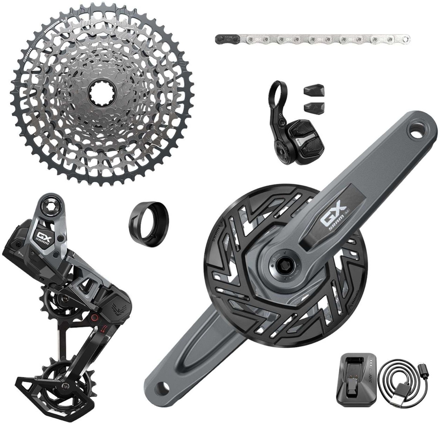 SRAM GX Eagle T-Type E-MTB Bosch Transmission AXS Groupset product image