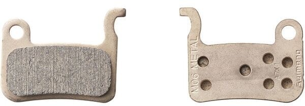 M06 Steel Back Metal Sintered Disc Pads and Spring Pair image 0