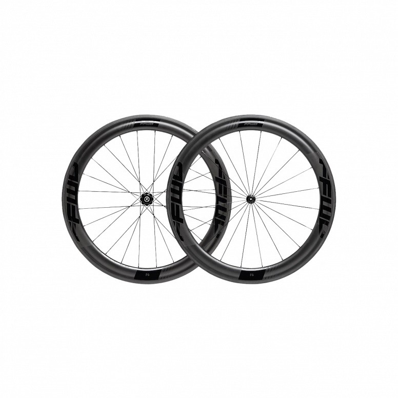 F6R 60mm Shimano Carbon Clincher Hub Road Wheelset image 0