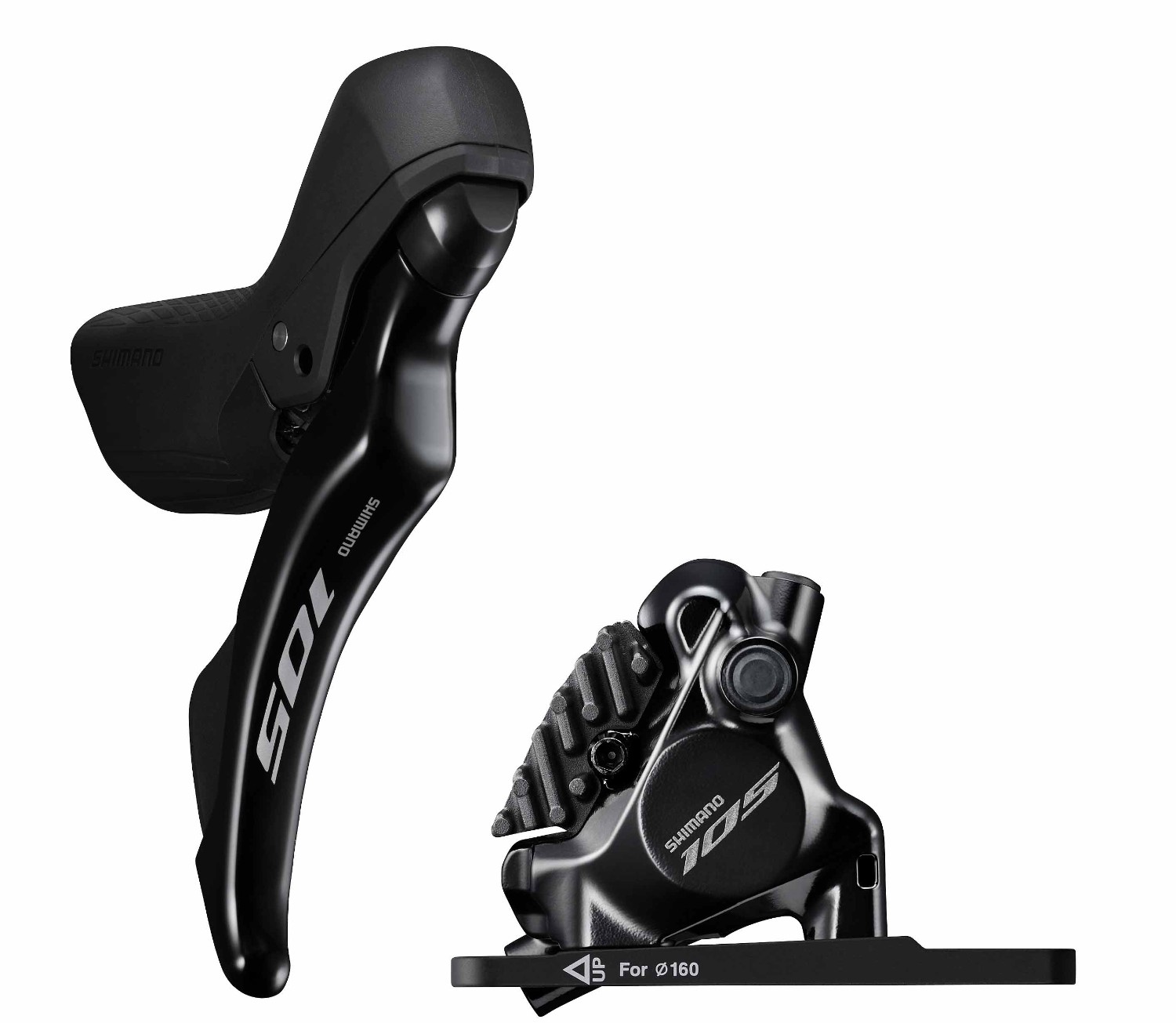 Shimano ST-R7120 105 Hydraulic Disc STI Set Flat Mount Calliper product image