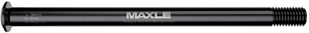 Axle Maxle Stealth Rear, Length 180mm, Thread Length 13mm, Thread Pitch M12X1.0 - Boost UDH image 1