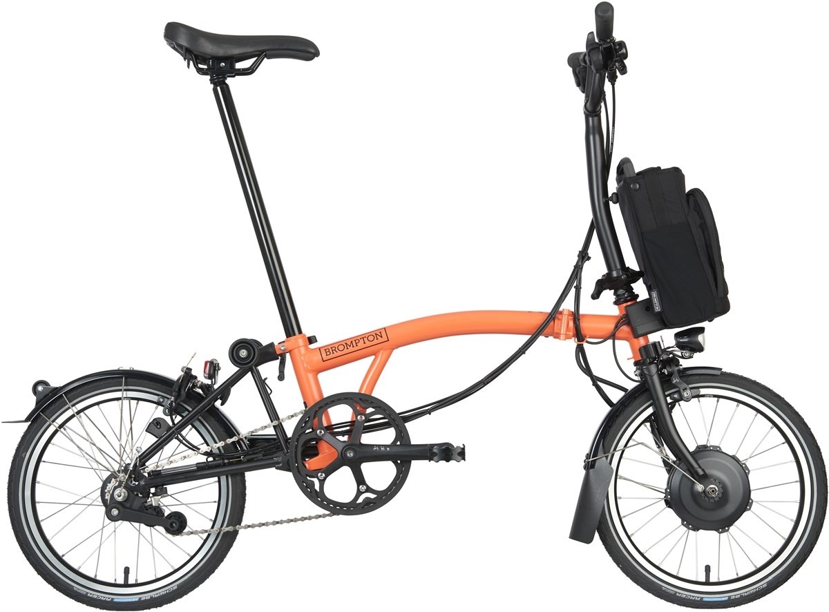 Brompton Electric C Line Explore - Mid Handlebar - Nearly New 2023 - Electric Folding Bike product image