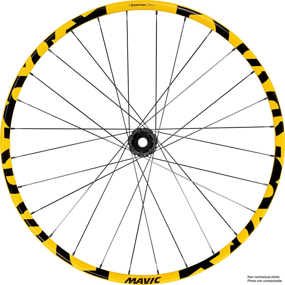 Mavic Deemax Yellow 27.5 6B Rear Wheel product image