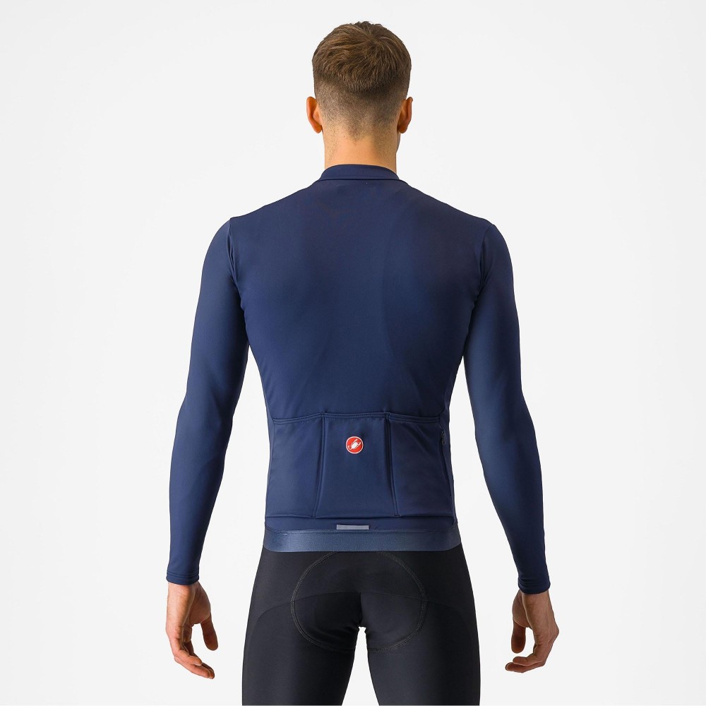 Espresso Thermal Long Sleeve Cycling Jersey image 1