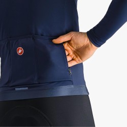 Espresso Thermal Long Sleeve Cycling Jersey image 3