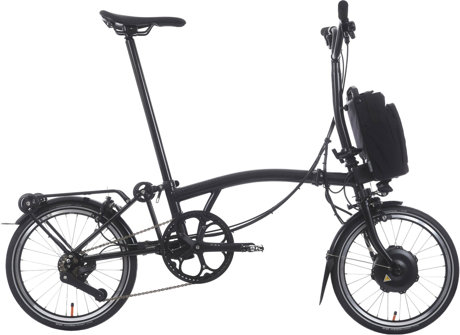 Brompton Electric P Line 4 speed With Roller Frame 2024 - Electric Folding Bike product image