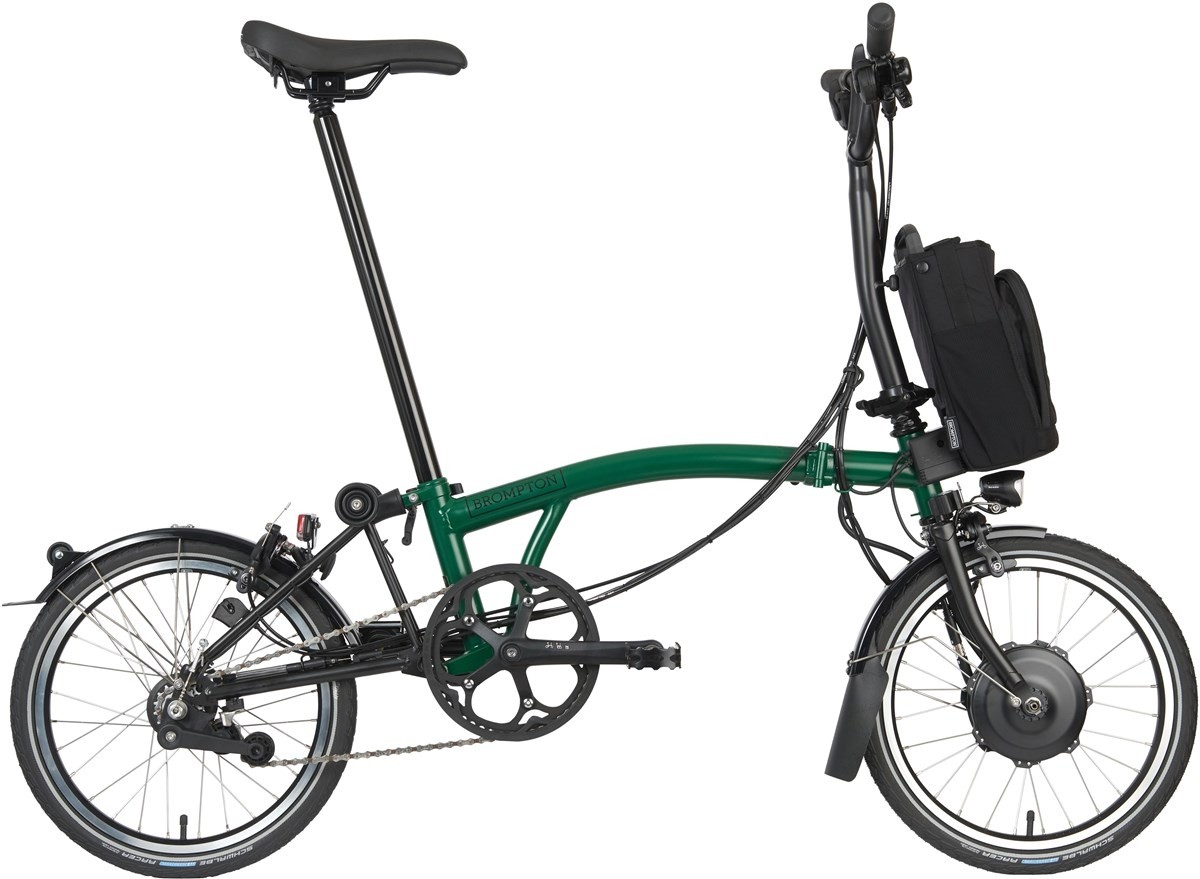 Brompton Electric C Line Explore - Mid Handlebar - Nearly New 2023 - Electric Folding Bike product image