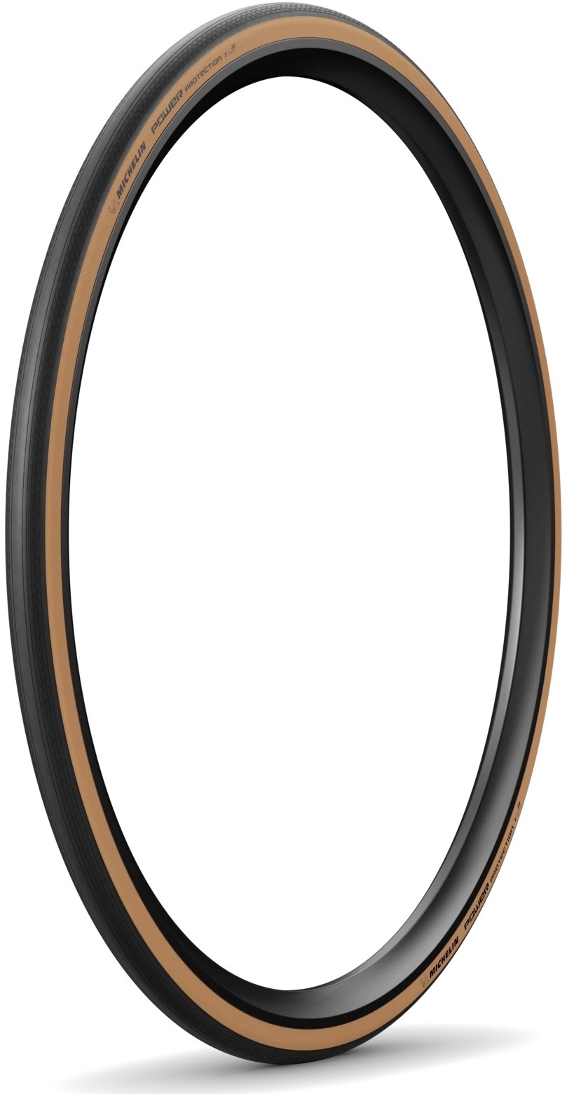 Power Protection Folding Tubeless Ready 700c Road Bike Tyre image 2