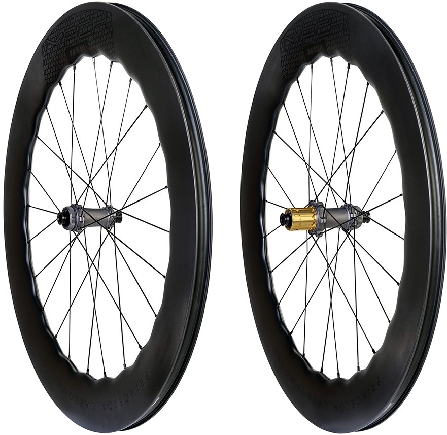 Princeton CarbonWorks Mach 7580 Deep Carbon Disc Rim Tactic Hubs Wheelset product image