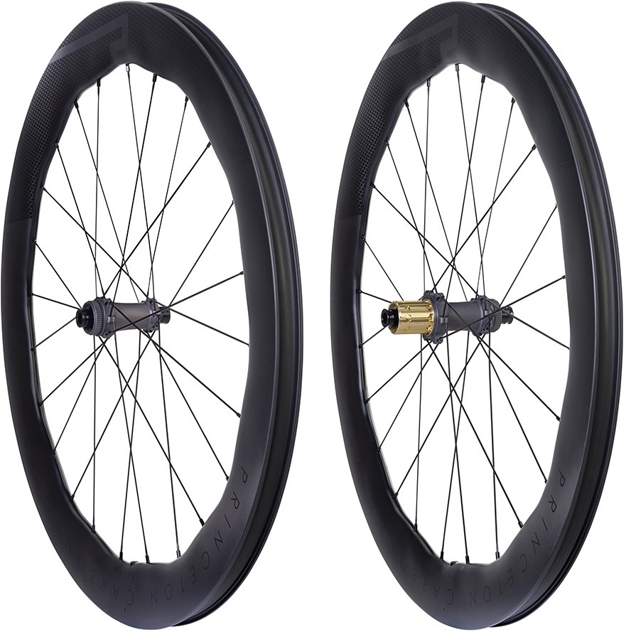Princeton CarbonWorks Wake 6560 Evo Deep Carbon Disc Rim Tactic Hubs Wheelset product image