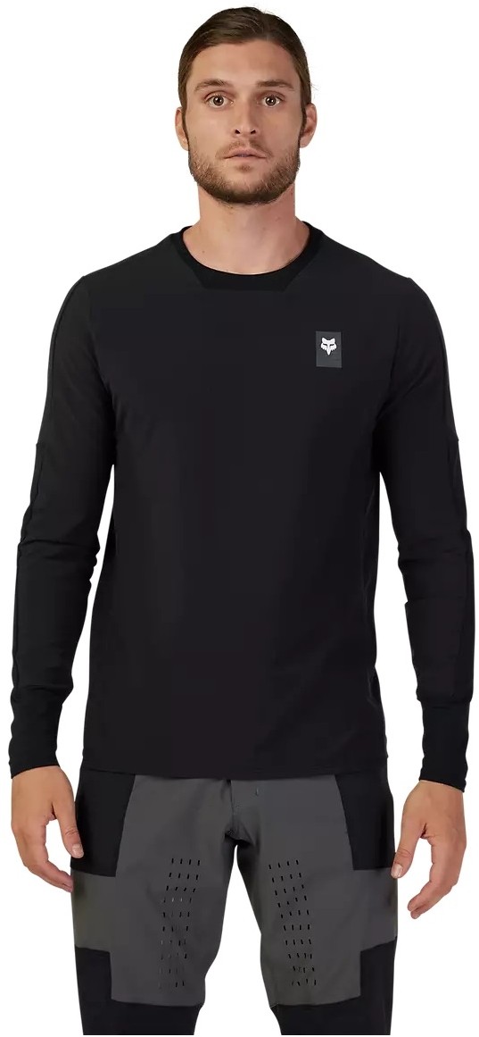 Defend Thermal Long Sleeve MTB Cycling Jersey image 1