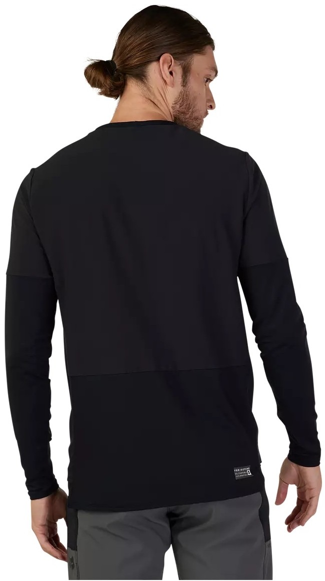 Defend Thermal Long Sleeve MTB Cycling Jersey image 2