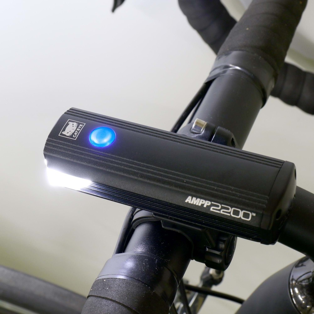 AMPP 2200 Lumens USB Rechargeable Front Bike Light image 1