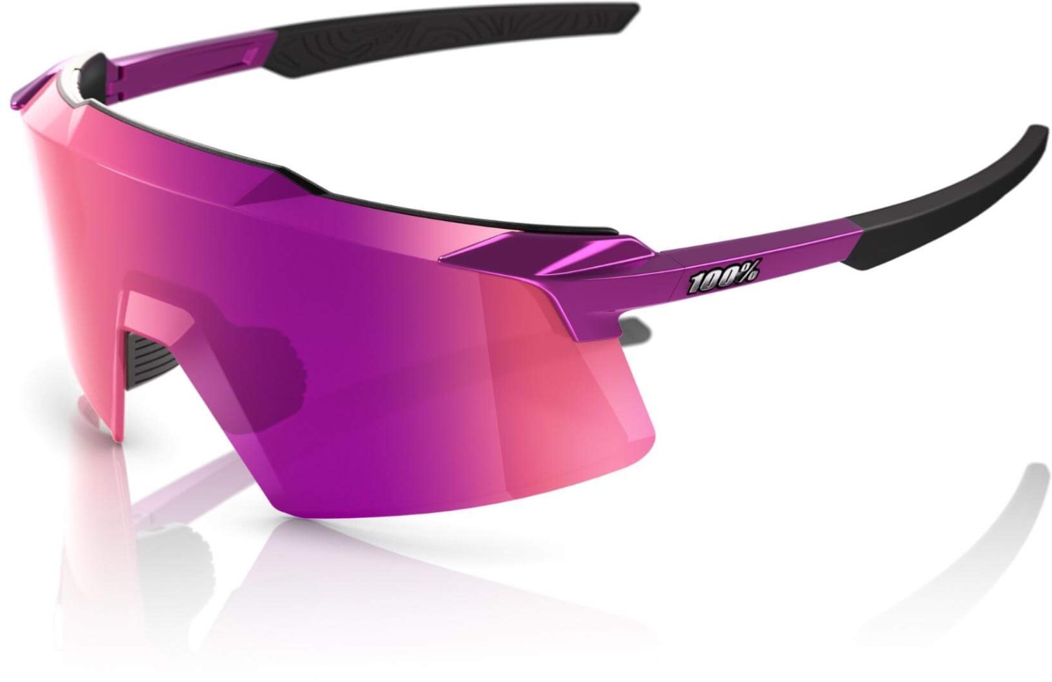 100% Aerocraft Sport Performance Cycling Glasses - Mirror Lens product image