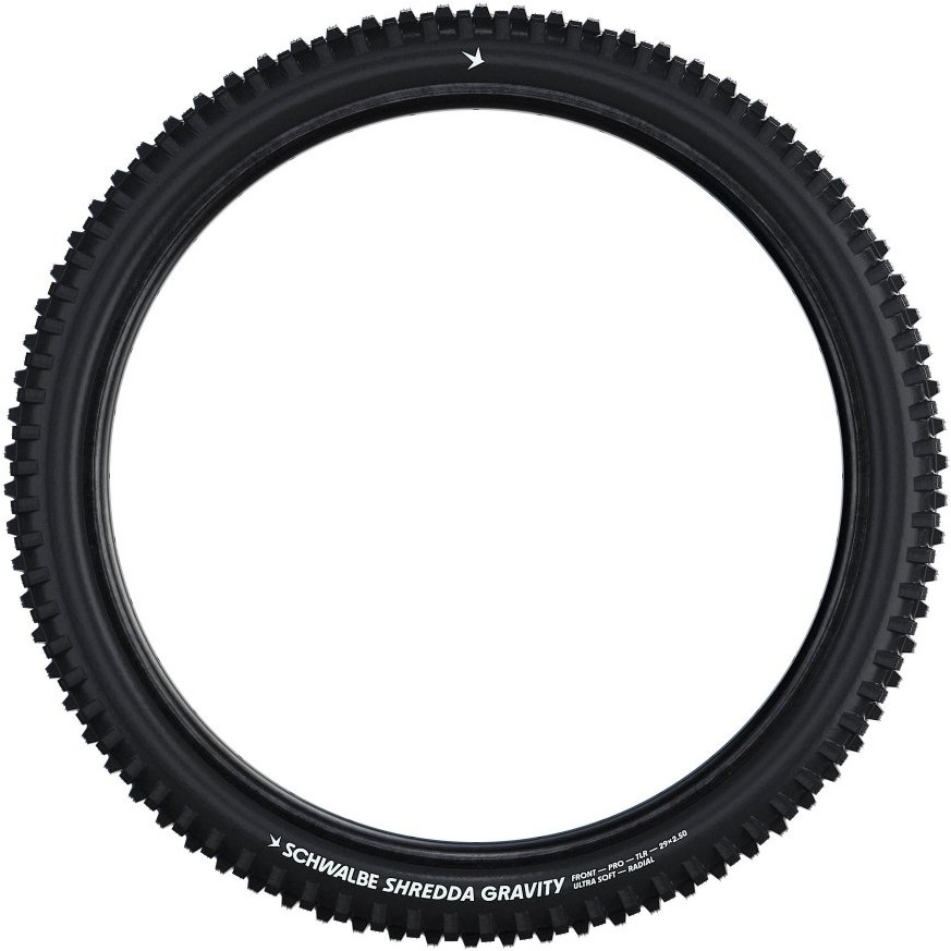 Shredda Front Gravity Pro Evo Tubeless Ready Addix Ultra Soft E-50 Folding 29" Tyre image 2