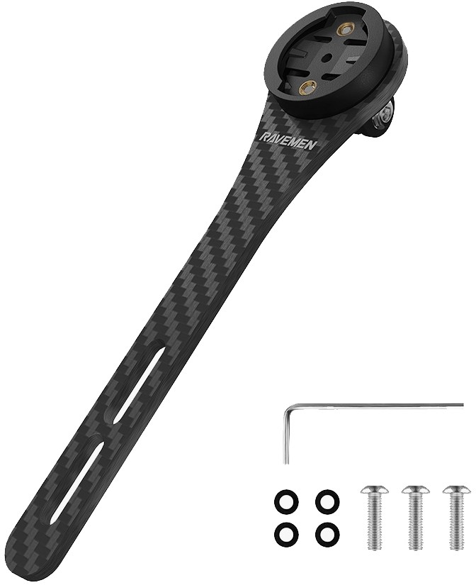 Ravemen AOM03 Out-Front Carbon Mount Compatible with Garmin product image