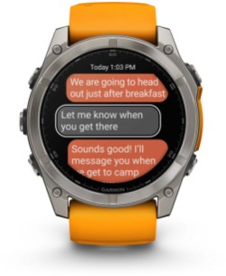 Fenix 8 AMOLED Sapphire 51mm GPS Watch image 7