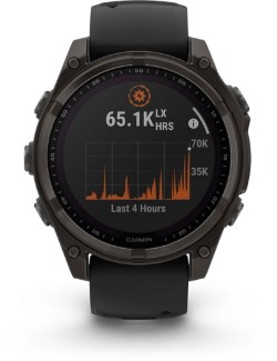 Fenix 8 Solar Sapphire Titanium 51mm GPS Watch image 3