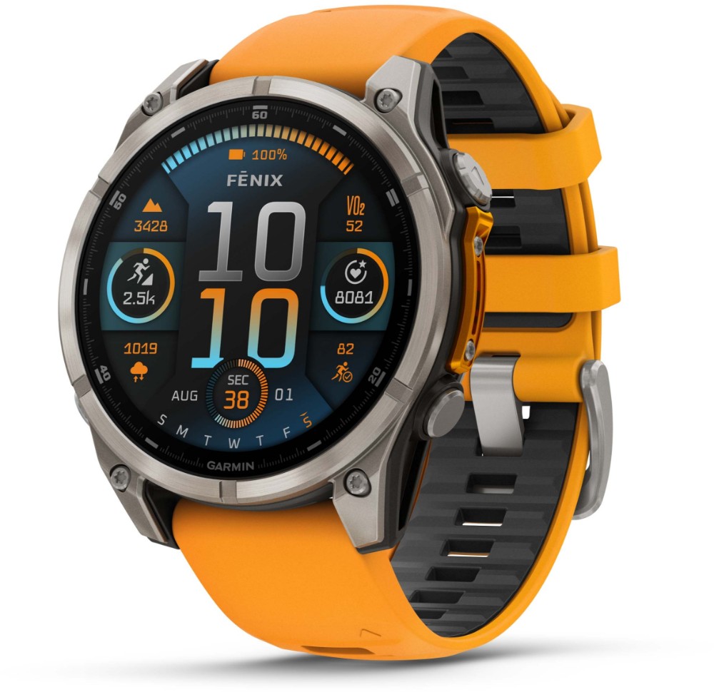 Fenix 8 AMOLED Sapphire 47mm GPS Watch image 0