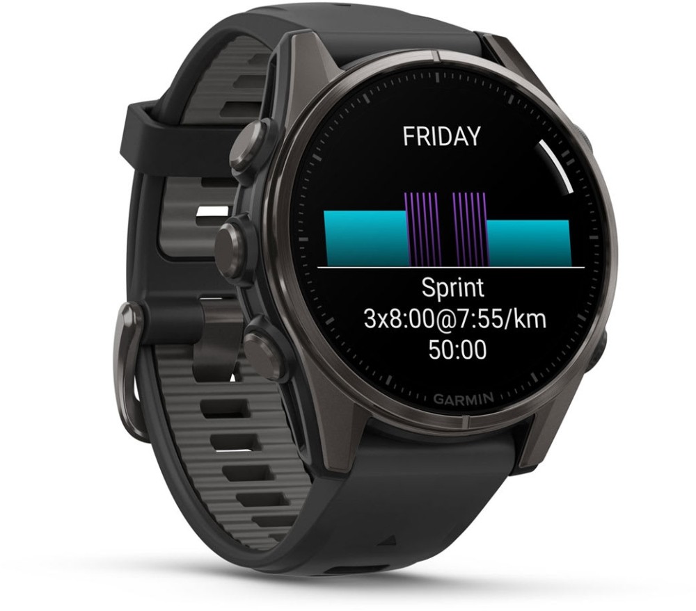 Fenix 8 AMOLED Sapphire 43mm GPS Watch image 2