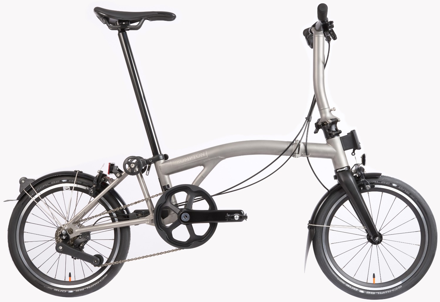 Brompton T Line 4 Speed (with Front Carrier Block) 2025 - Folding Bike product image
