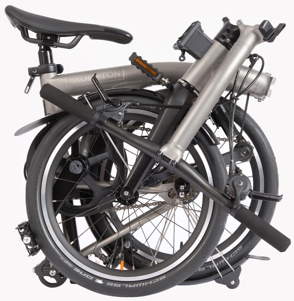 T Line 4 Speed (with Front Carrier Block) 2025 - Folding Bike image 2