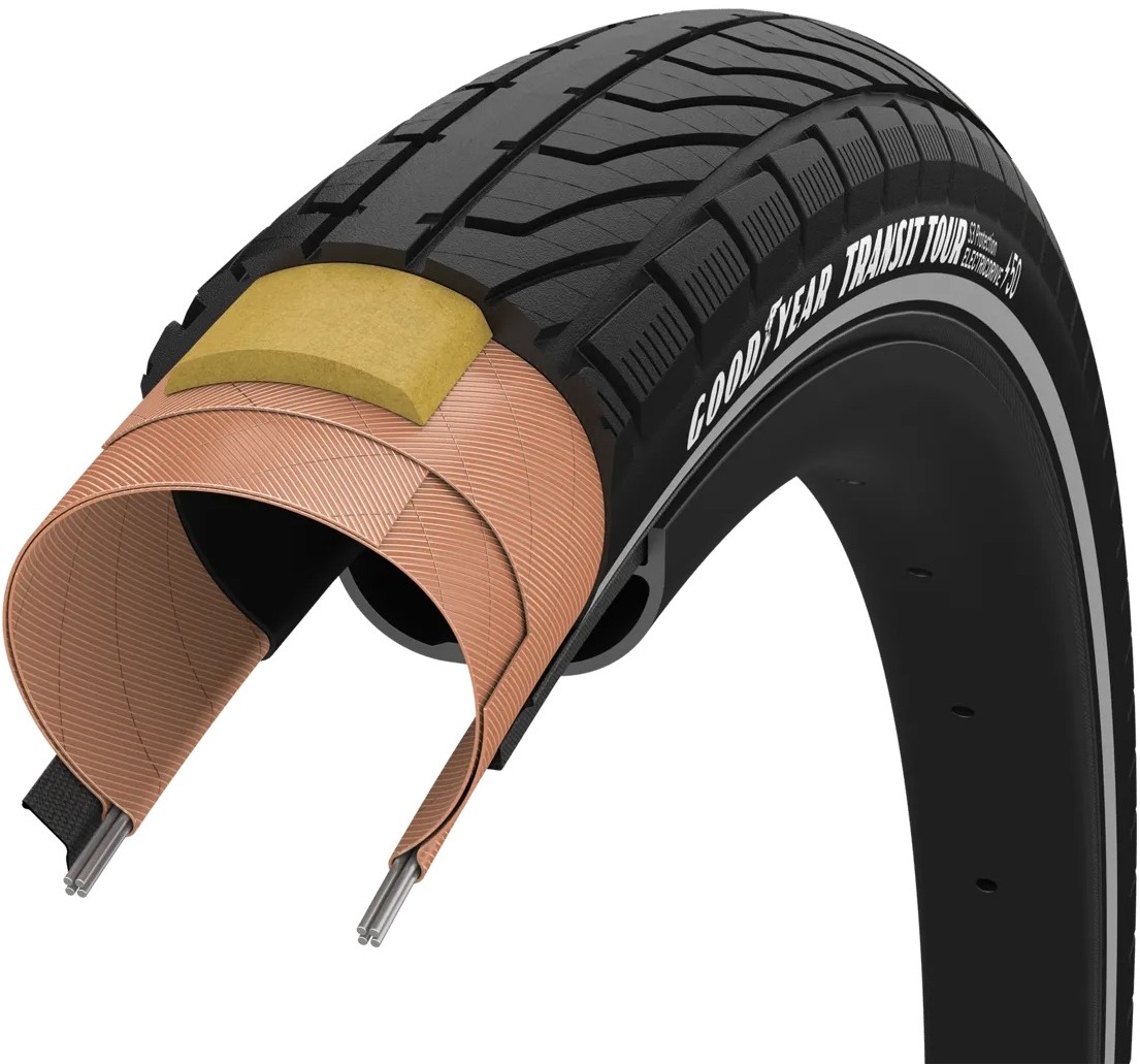Goodyear Transit Tour S3 Protection Wire 700c Tyre product image