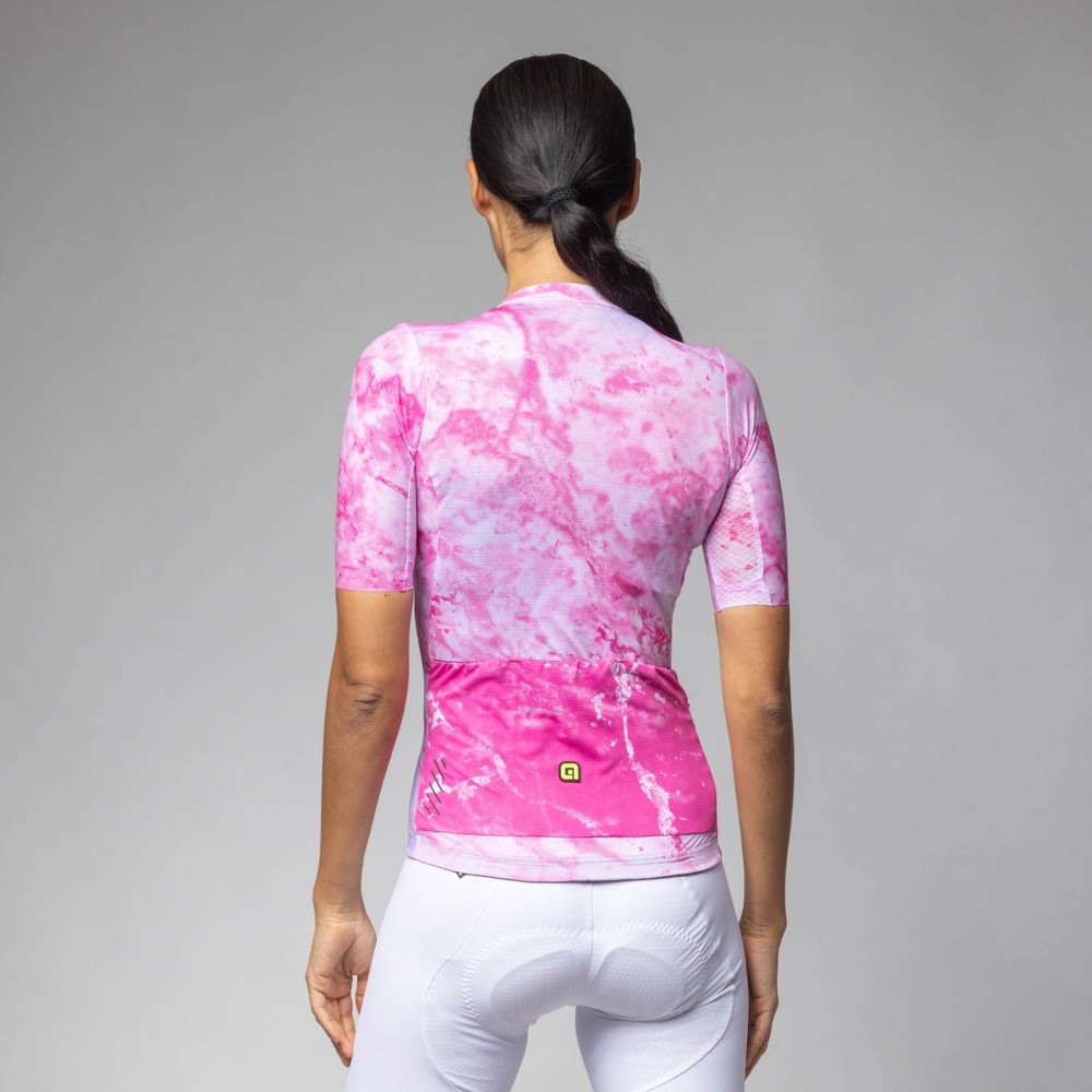 Marble Pr-E Womens Short Sleeeve Cycling Jersey image 1