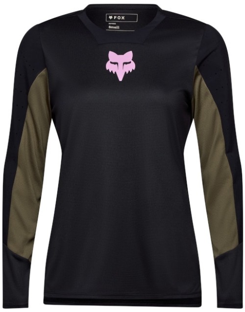 Fox Clothing Defend Park Womens Long Sleeve MTB Cycling Jersey