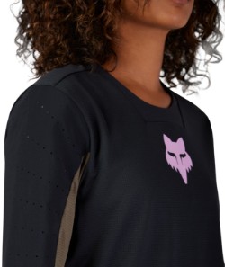 Defend Park Womens Long Sleeve MTB Cycling Jersey image 5