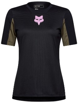Fox Clothing Defend Park Womens Short Sleeve MTB Cycling Jersey