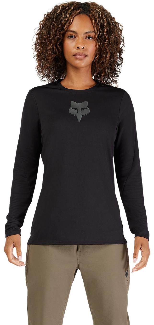 Ranger Fox Head Womens Long Sleeve MTB Mountain Bike Jersey image 2