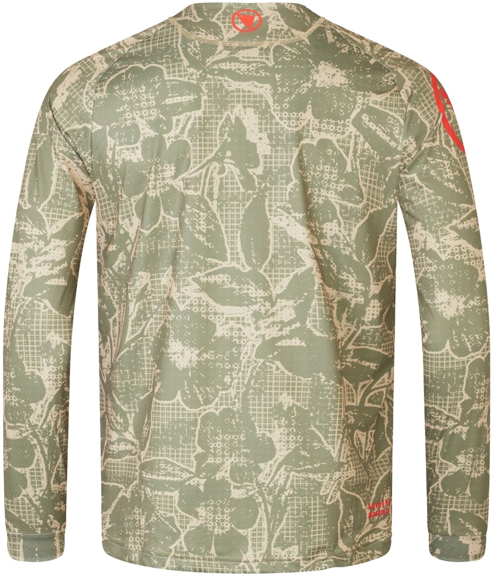 Grid Floral Ltd Long Sleeve Tee image 1