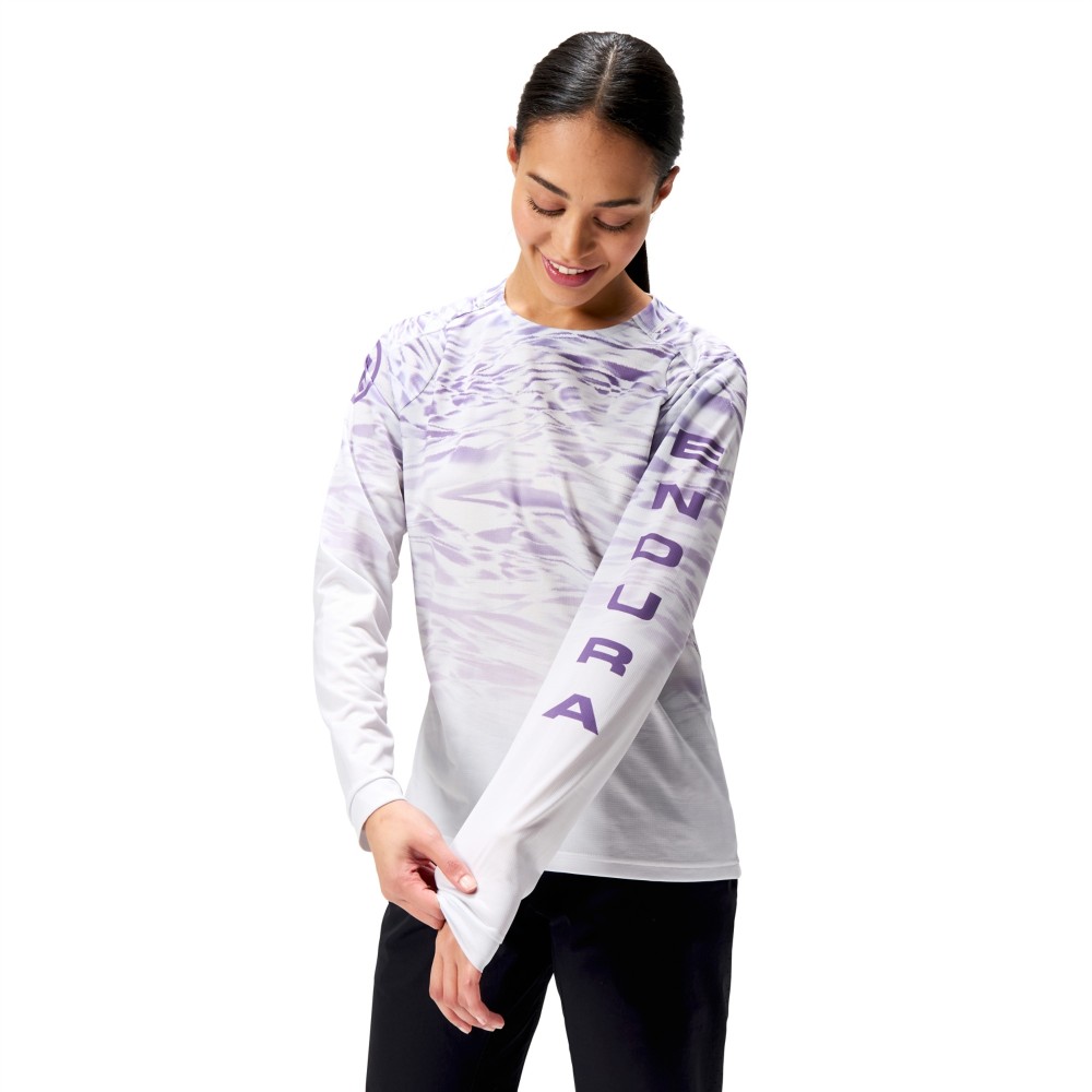 Marble Womens Ltd Long Sleeve Tee image 2