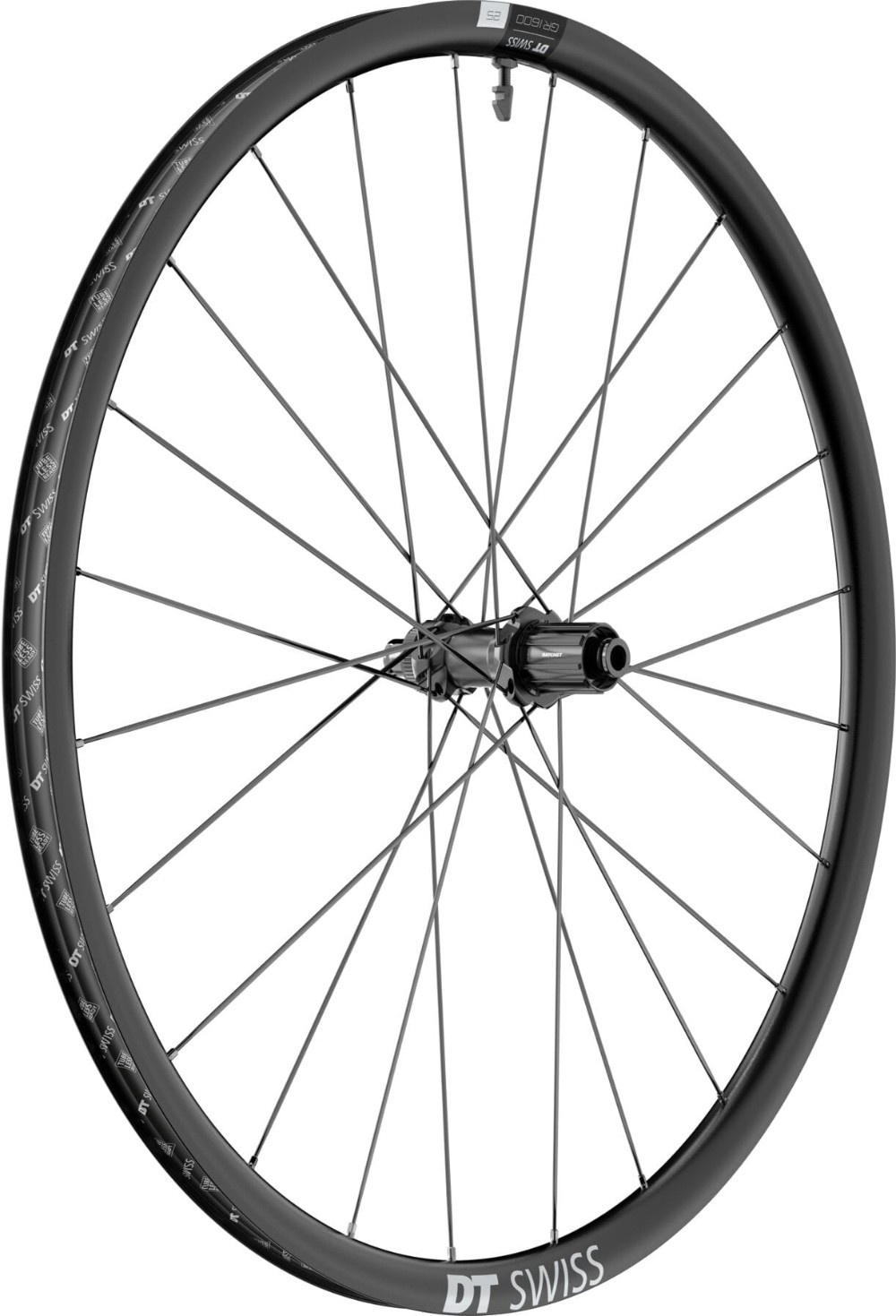 GR 1600 Spline Disc Brake Clincher Shimano HG 25 x 24mm Rear Gravel 700c Wheel image 0