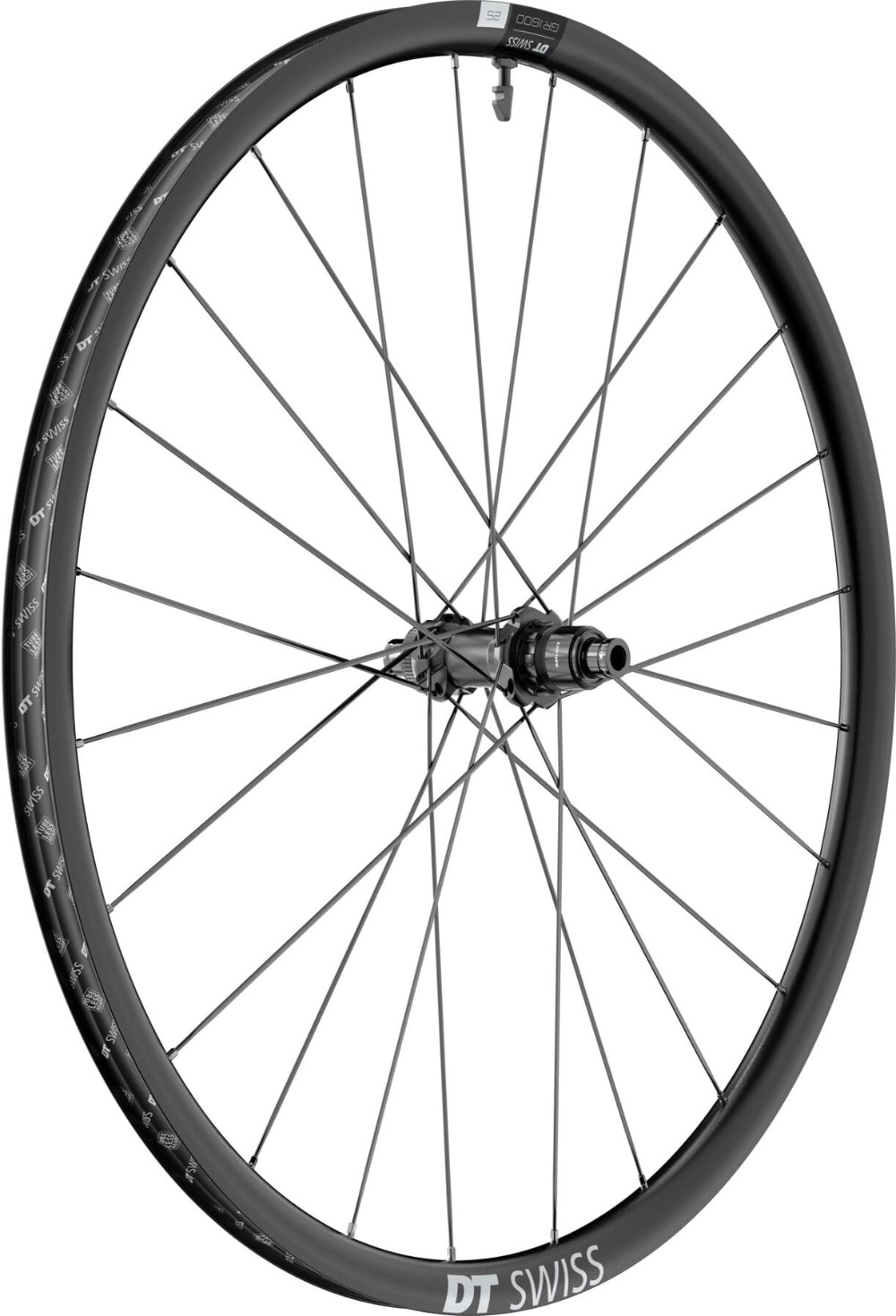 GR 1600 Spline Disc Brake Clincher Sram XDR 25 x 24mm Rear Gravel 700c Wheel image 0