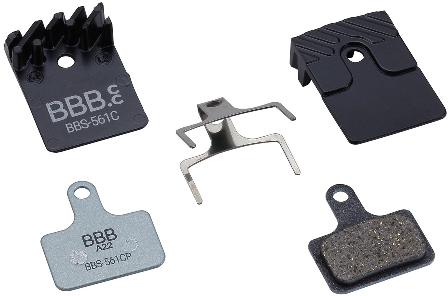 BBB DiscStop HP Coolfin Organic Disc Brake Pads product image