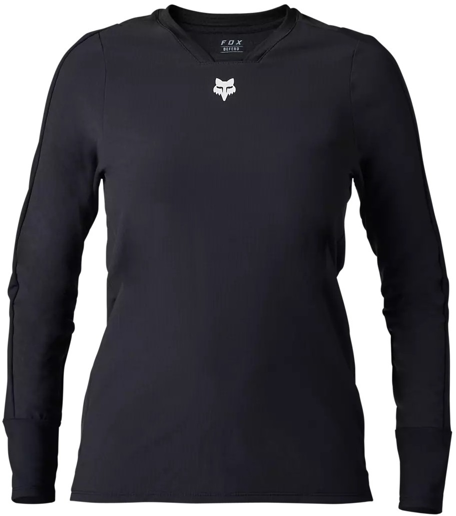 Defend Thermal Womens Long Sleeve MTB Cycling Jersey image 0