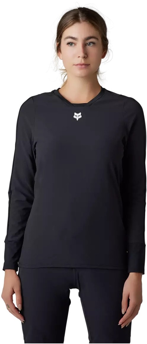 Defend Thermal Womens Long Sleeve MTB Cycling Jersey image 1