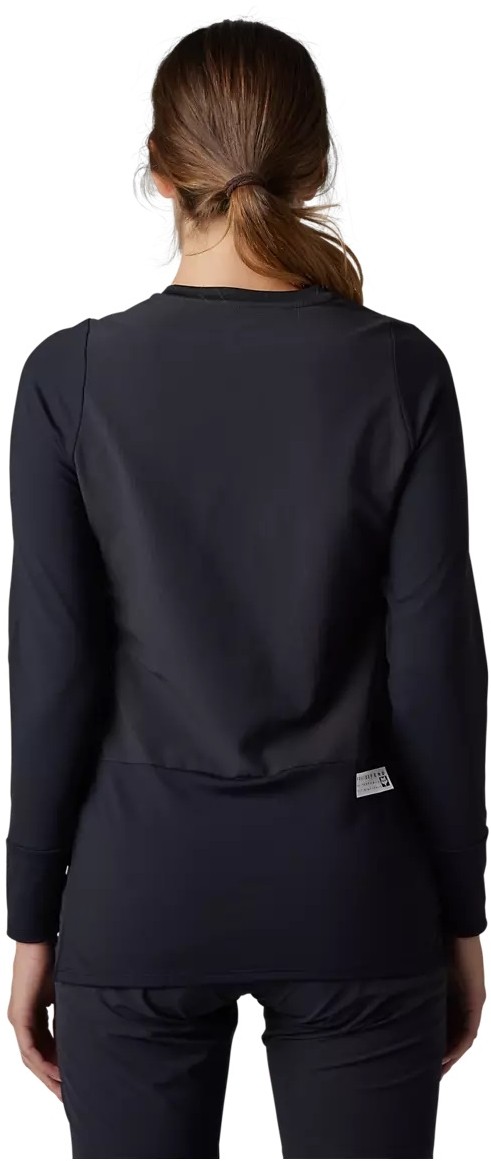 Defend Thermal Womens Long Sleeve MTB Cycling Jersey image 2