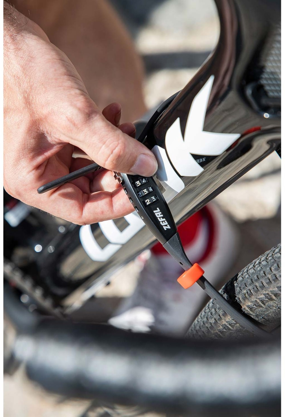 K-Traz Zip3 Coded Cable Lock image 2