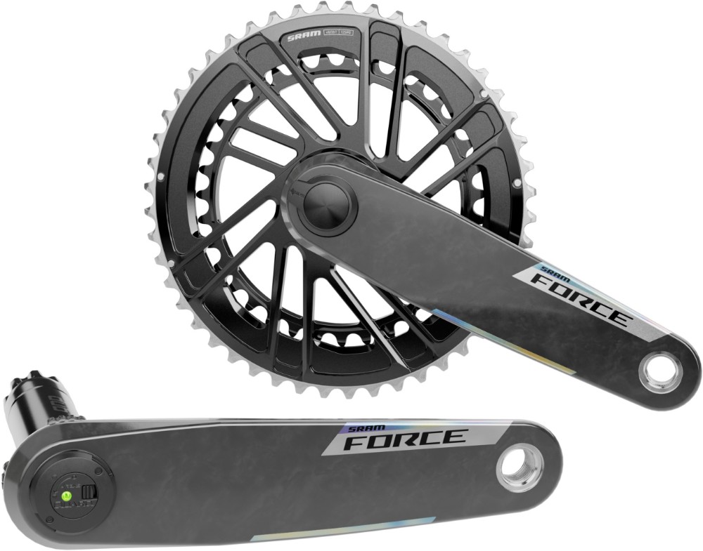 Force AXS E1 DUB Crankset w/Power Meter Spider Thread Mount (BB not included) image 2