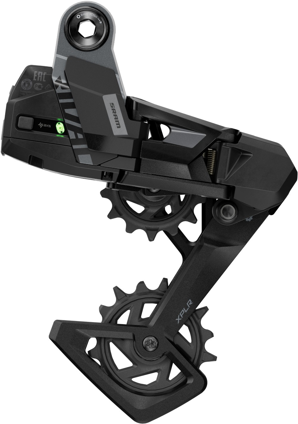 Rival 1x AXS XPLR E1 13-Speed Rear Derailleur Max 46T (Battery Not Included) image 0