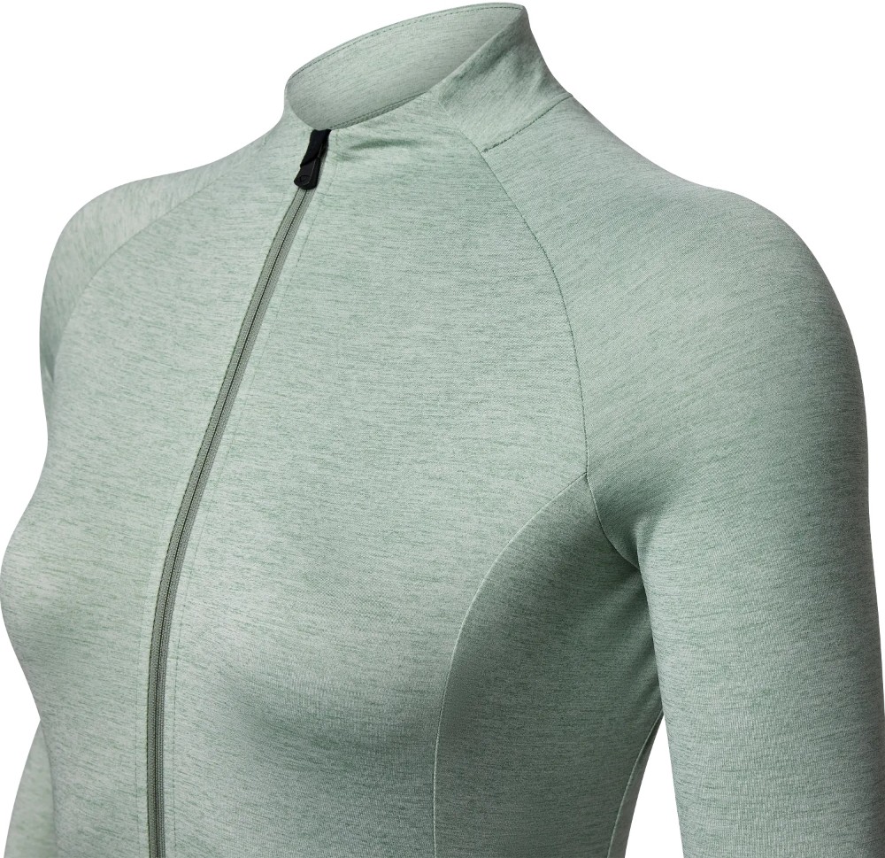 New Road Womens Long Sleeve Cycling Jersey image 2