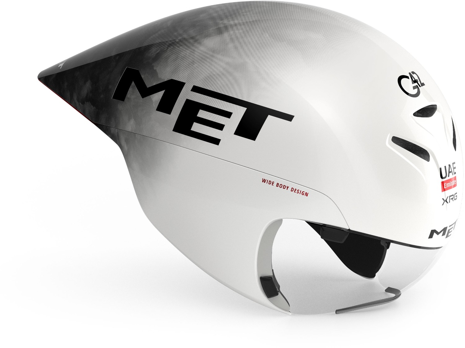 MET Drone Wide Body II UAE Team Emirates Aero Triathlon and Time Trial Helmet product image