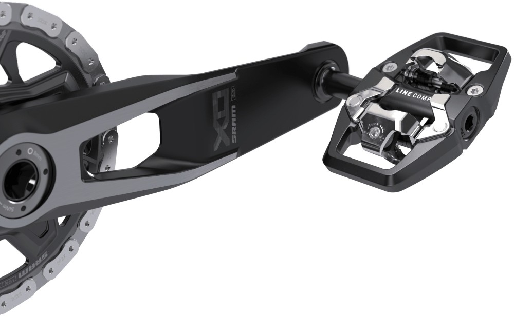 Line Comp Dual-Sided Clipless MTB Bike Pedals image 1