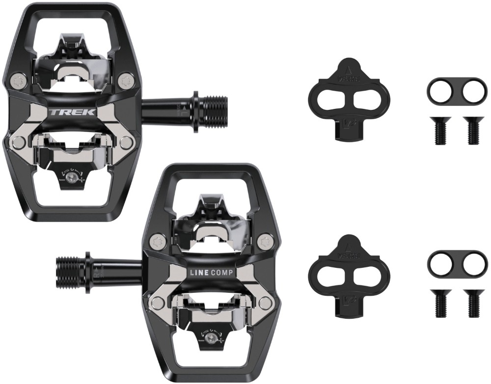 Line Comp Dual-Sided Clipless MTB Bike Pedals image 2