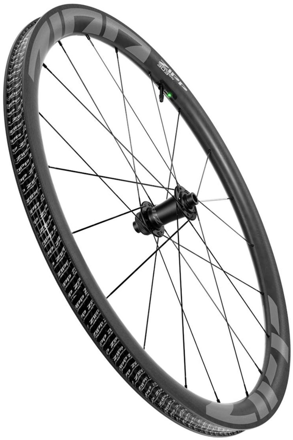 303 SW Carbon Tubeless Disc Brake Center Locking 700C Rear Wheel - Wheel Sensor Included image 1