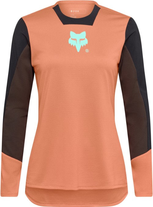 Fox Clothing Defend Elevated Womens Long Sleeve MTB Cycling Jersey